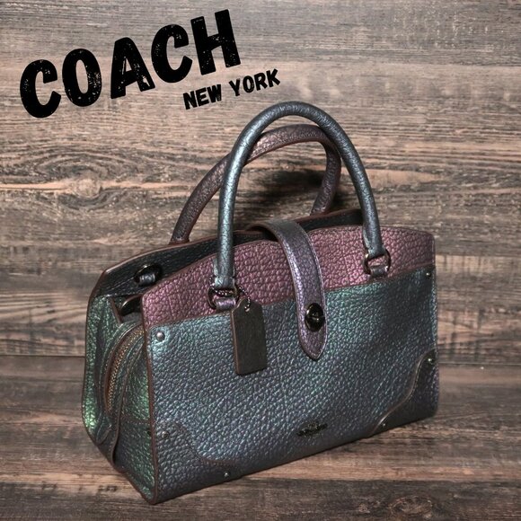 ULTRA RARE | Vintage Coach | New York Collection | designer satchel | NEW - Picture 1 of 7